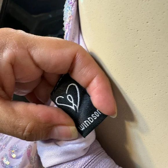 Windsor Lavender Sequin Mini Dress - Picture 3 of 5